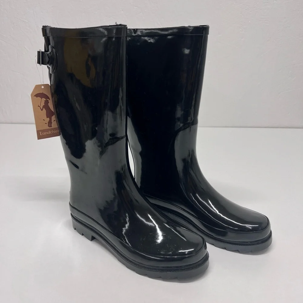 WOMEN’S Rubber Rain Boots - Landchief Size 6